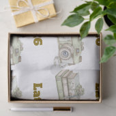 Editable Neutral Baby Shower Tissue Paper Tissuepapier (Geschenk)