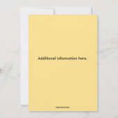 Editable Oriental Chinese Floral Pattern Kaart (Achterkant)