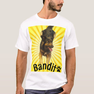 Editable Pet Photo and Name T-shirt
