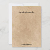 Editable Pig Roast Invitation Kaart (Achterkant)