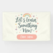 Editable Rainbow Classroom – Let’s Learn Spandoek (Horizontaal)