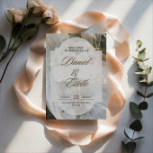 Editable simple wedding invitation