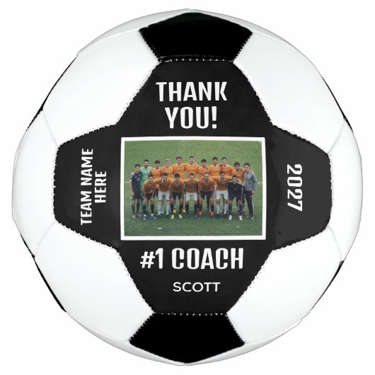 Editable Soccer Coach Appreciation Team Design (Devant)