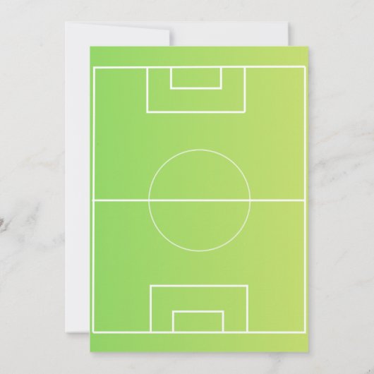Editable soccer themed birthday invitation (Dos)