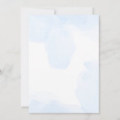 Editable Summer Cool One 1st Birthday Party  Kaart (Achterkant)