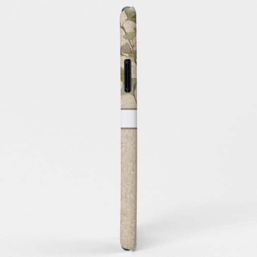 EDITABLE TEKST VOOR Ginko Patroon Case-Mate iPhone Case (Achterkant/rechts)