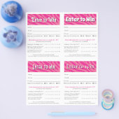 Editable Vendor Drawing Forms | Instant Download Flyer (Enkel)