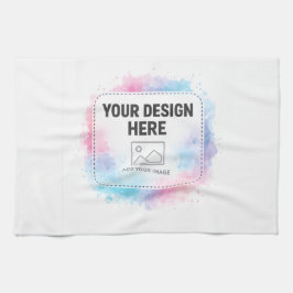 Editable Watercolor Design Template – Your Design Theedoek