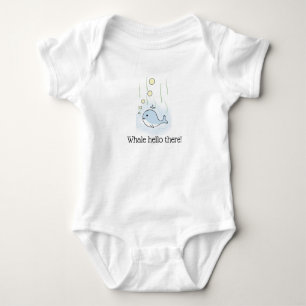 Editable Whale Hallo Romper