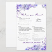 Editable What's on your Phone Bridal Shower Game (Voorkant / Achterkant)