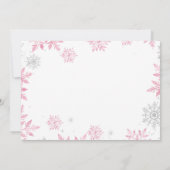 Editable Winter Wonderland Photo Invitation (Dos)