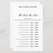 Editable zei dat ze een weduwenspel zei (Voorkant / Achterkant)