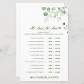 Editable zei dat ze een weduwenspel zei (Voorkant / Achterkant)