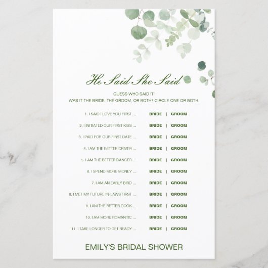 Editable zei dat ze een weduwenspel zei (Voorkant)