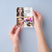 Edite schoonheidsflyer flyer (Hand)