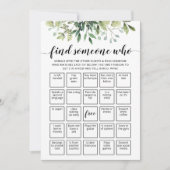 Editer Trouver Quelqu'Un Qui Joue Carte De Jeu De  (Devant)