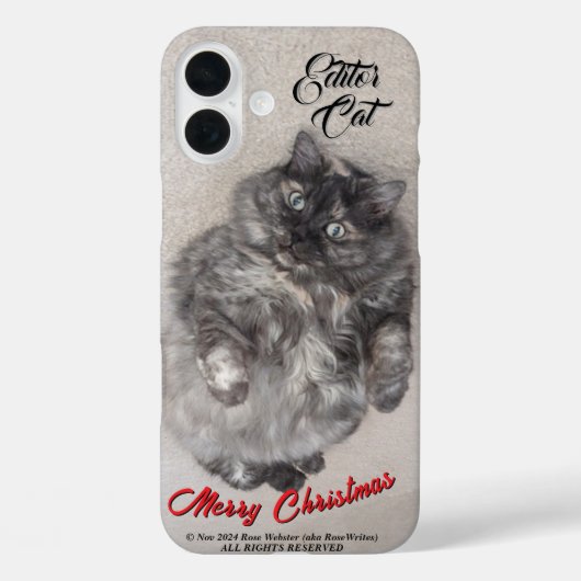 Éditeur Chat par RoseWrites iPhone / coque ipad (Verso)