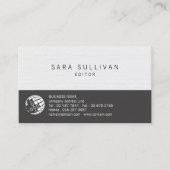 Éditeur Imprimer Carte de visite de publication (Devant)