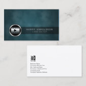 Éditeur vidéo Clip vidéo Icône Grunge Carte de vis (Devant / Derrière)