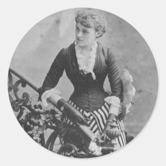 Edith Wharton op de Trappen Stickers