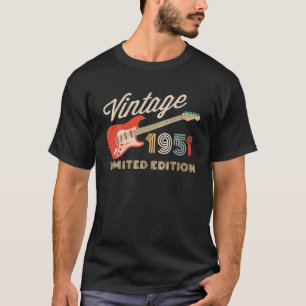 editie 1951: Guitar Year of Birth T-shirt