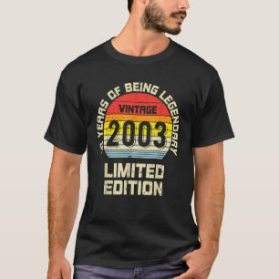 editie 2003 Limited, 18 jaar oud, 18 jaar oud T-shirt