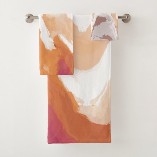 Édition Abstraite Pastel Paint Ginger Foam (En situation)