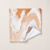 Édition Abstraite Pastel Paint Ginger Foam (Gant de toilette)