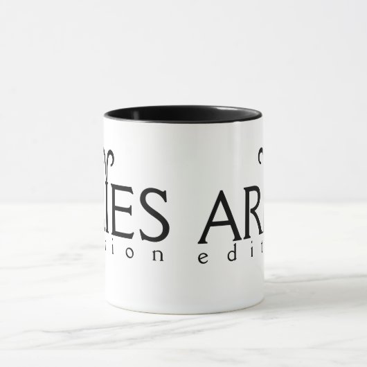 Édition Aries avec le symbole Mug (Centre)