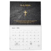 Édition de calendrier de Sainte Bible (Mar 2026)