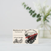 Édition de Goldwing de carte de visite de (Debout devant)