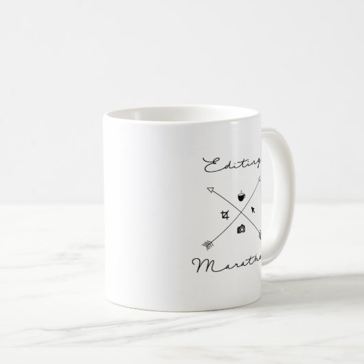 Édition de la tasse de marathon (Devant droit)