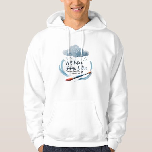Édition Humeur Pluvieuse | Sweat à capuche confort (Devant)