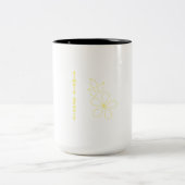 Édition limitée Beauté simple Floral Coffee Mug (Centre)