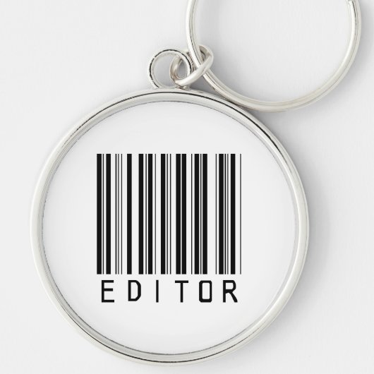 Editor Bar-code Sleutelhanger (Voorkant)