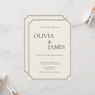 ÉDITORIAL Invitation Suite par The Q Wedding Edit