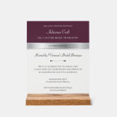 Éditorial Mulberry Mariage Éphémère Affichage sur (Recto)
