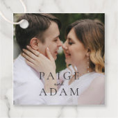 Editorial Photo Modern Wedding Bedankjes Labels (Voorkant)