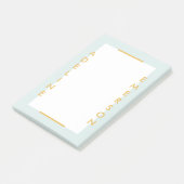 Éditorial Typographie moderne Post-It Notes - Viol (Incliné)