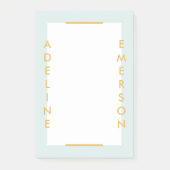 Éditorial Typographie moderne Post-It Notes - Viol (Devant)