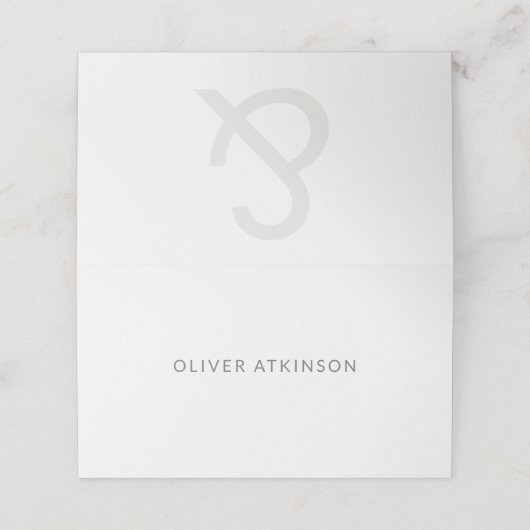 Editorial Typography Wedding (Buitenkant ongevouwen)