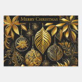 Edles Weihnachtsgeschenkpapier Inpakpapier Vel (Voorkant 3)