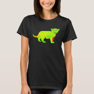 EDM Leeuw Techno Trance Leeuwenwelp Rave T-shirt