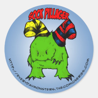 EDM Sock Pillager Sticker