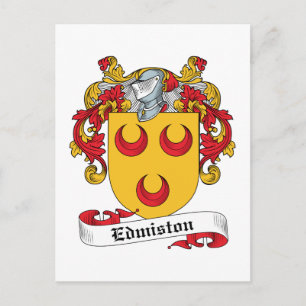 Edmiston Family Crest Briefkaart