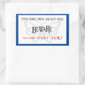 EdMo Beware autocollants (Sac)