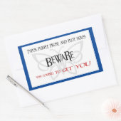 EdMo Beware autocollants (Enveloppe)