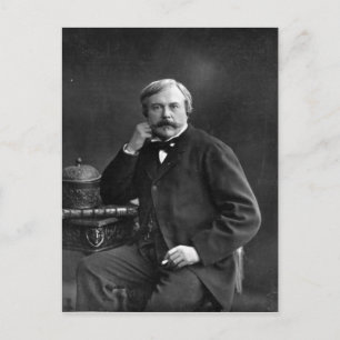 Edmond de Goncourt Briefkaart