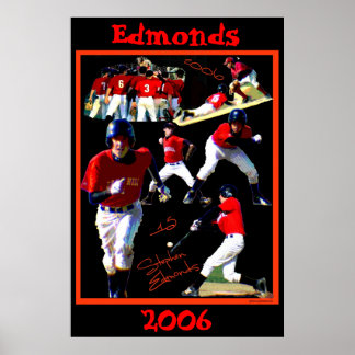 Edmonds Freshman Poster de baseball2