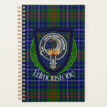 Edmonstone Scottish Clan Tartan & Crest